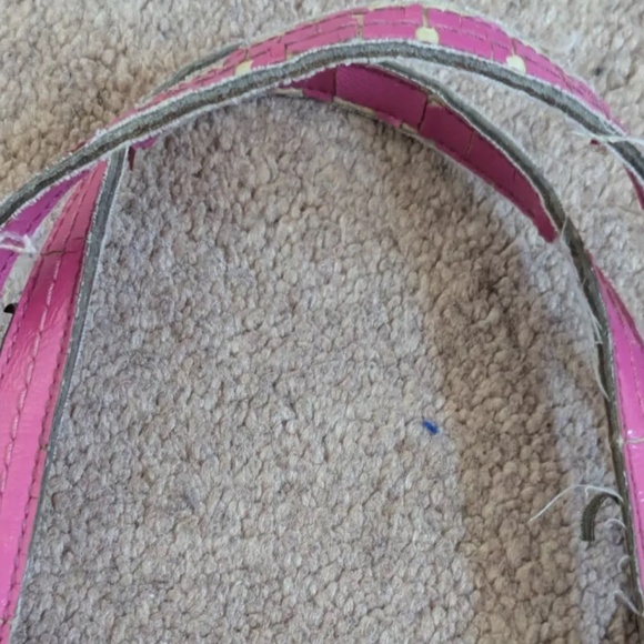 COACH Pink and Tan Shoulder strap Purse - Picture 4 of 7